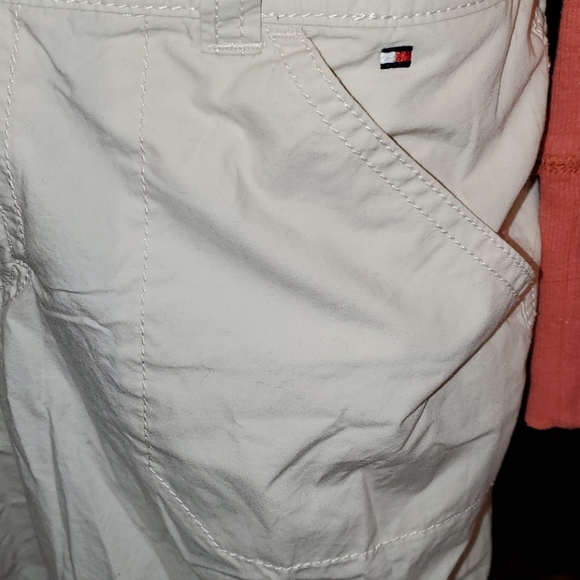 Women's Tommy Hilfiger cropped cargo pants size 6 - Picture 2 of 8